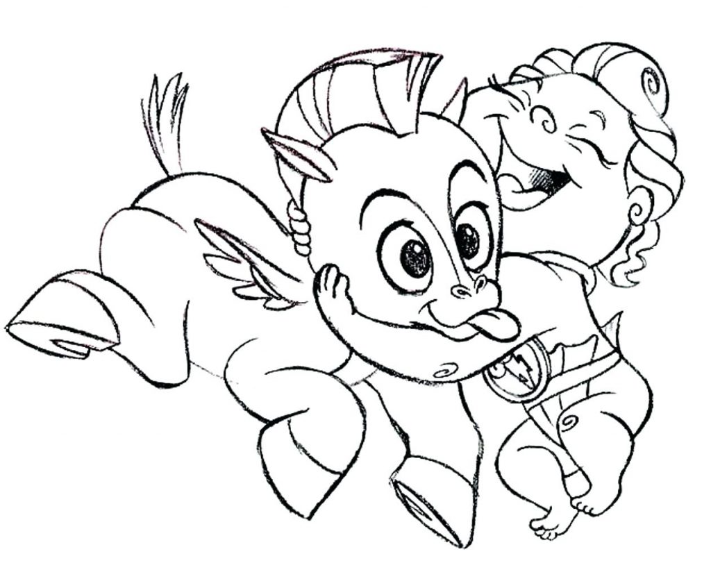 1024x824 Coloring Pages Hercules Coloring Pages Baby Pegasus Hercules