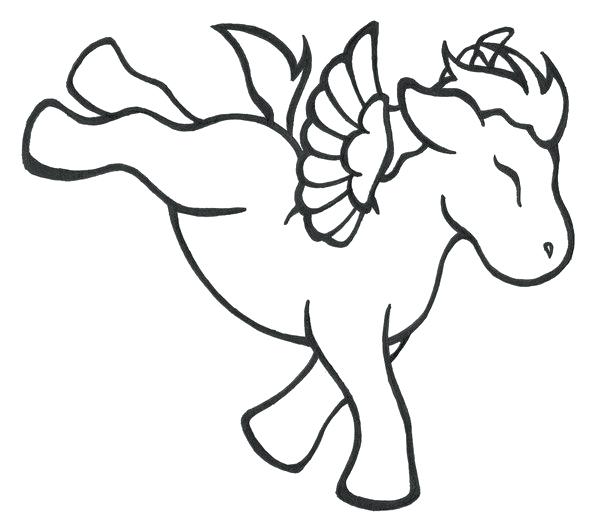 Baby Pegasus Coloring Pages at GetDrawings | Free download