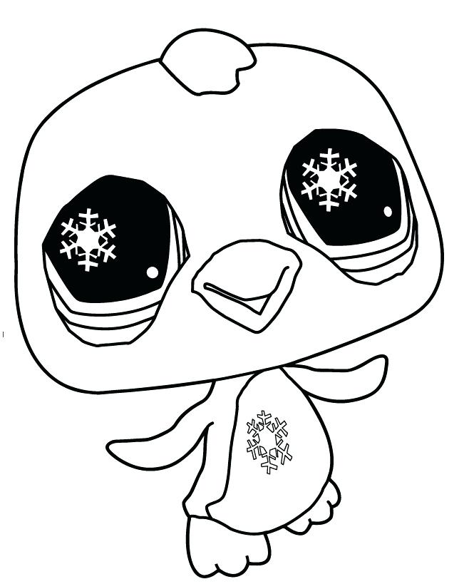658x819 Cute Baby Penguin Coloring Pages Littlest Pet Shop Kids
