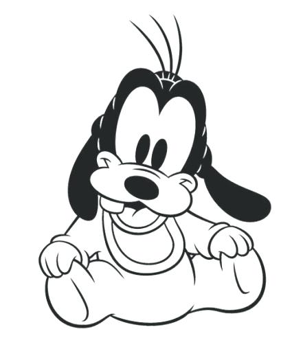 425x508 Disney Baby Coloring Pages