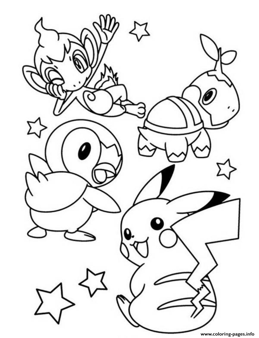 870x1134 Cute Pokemon Pikachu Coloring Pages Printable