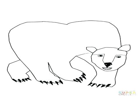 476x333 Excellent Polar Bear Coloring Page Print Pictures Baby Pages Colo