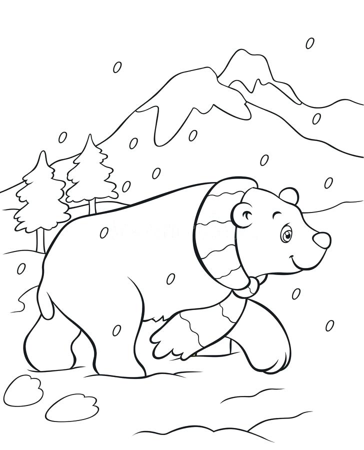 728x900 Little Bear Coloring Pages Little Bear Coloring Pages Polar Bear