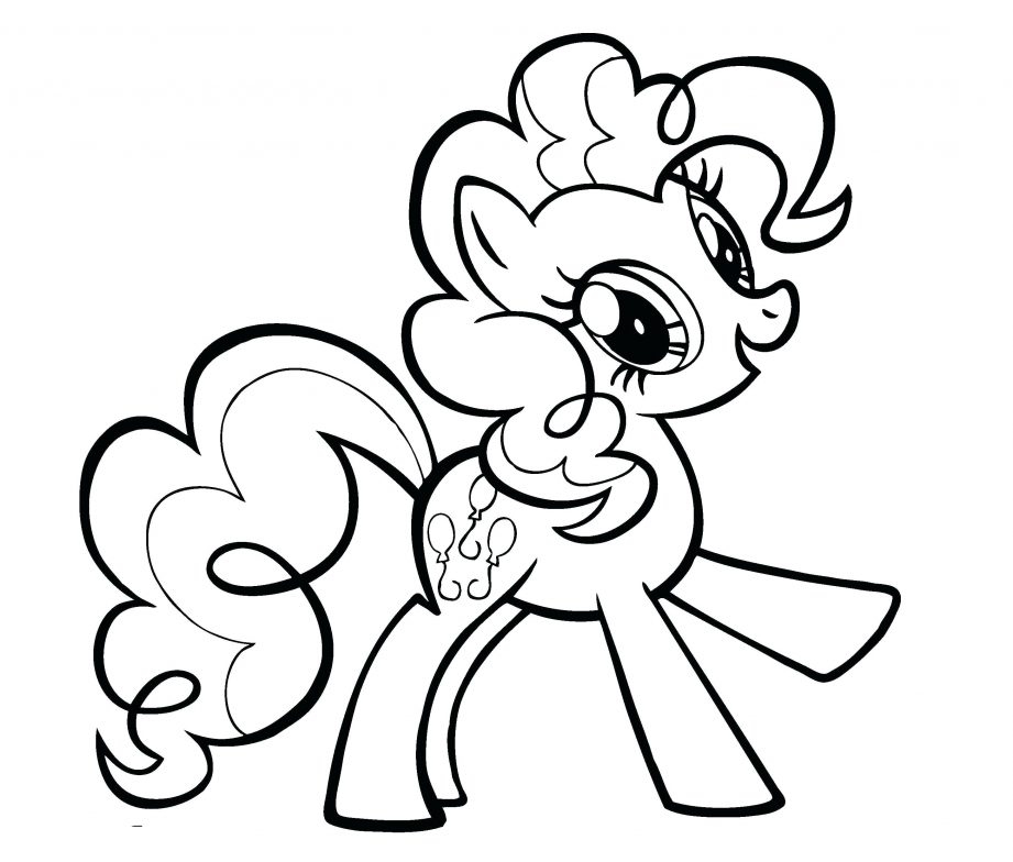 Baby Pony Coloring Pages