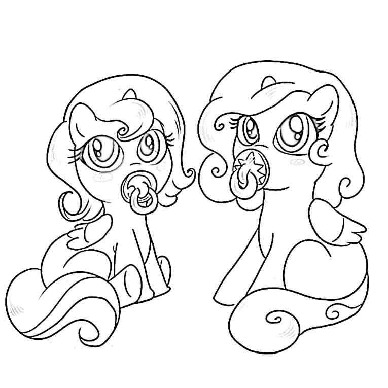 765x765 Baby Pony Coloring Pages My Little Pony Friendship Is Magic Ba
