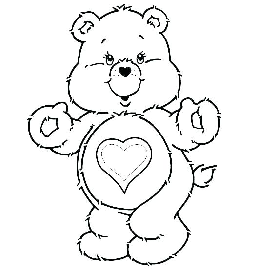 529x554 Pooh Bear Coloring Page Baby Bear Coloring Pages Coloring Page