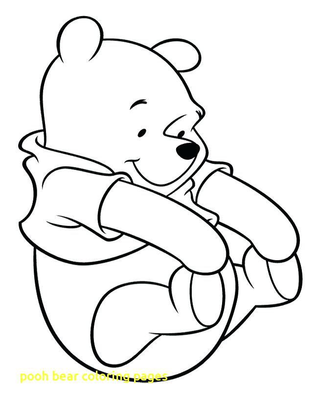 650x826 Pooh Bear Coloring Page Bear Color Page Baby Asleep In The Lap