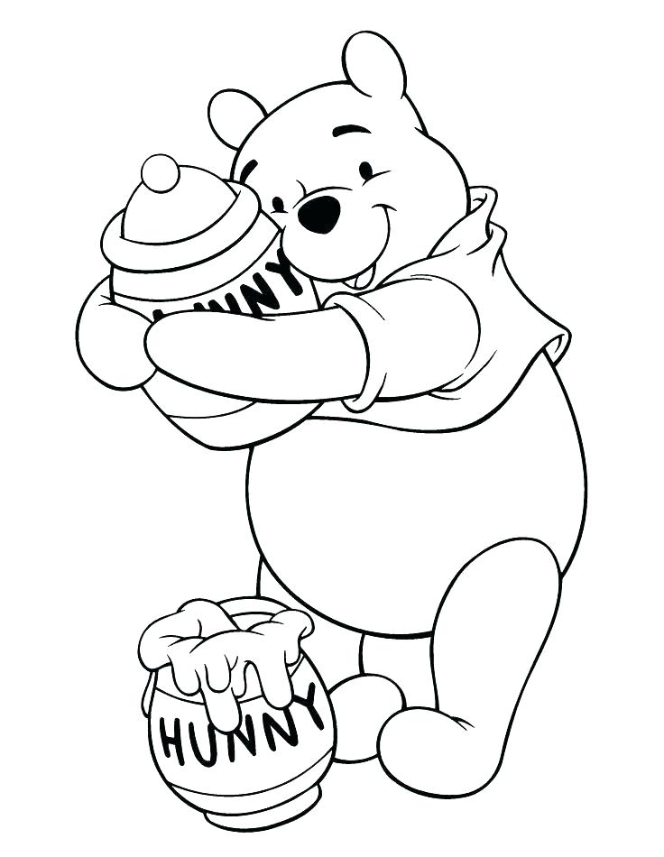736x950 Pooh Bear Coloring Pages Stunning Pooh Bear Coloring Pages New