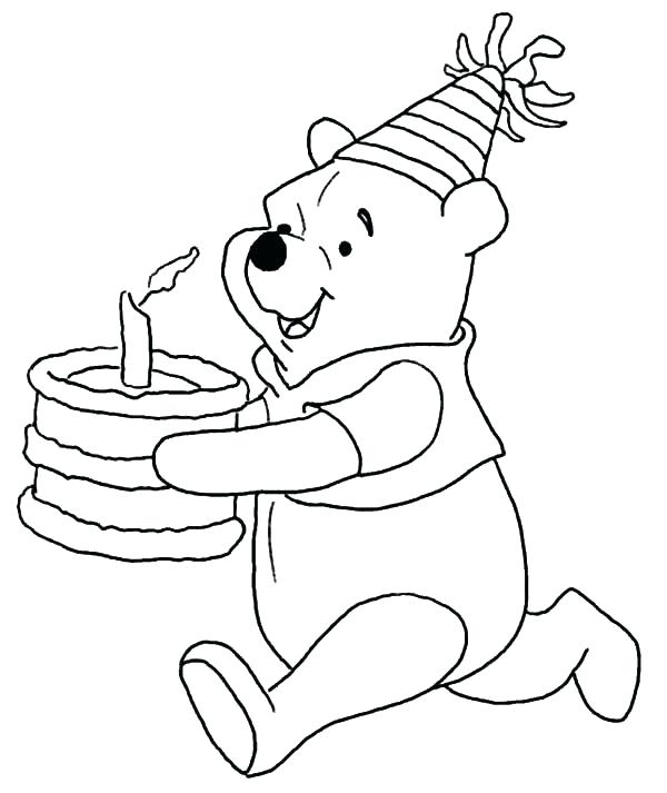 600x713 Pooh Bear Colouring Sheet