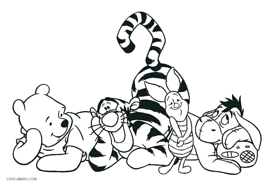 900x610 Tigger Coloring Baby The Pooh And Coloring Pages Printable Free