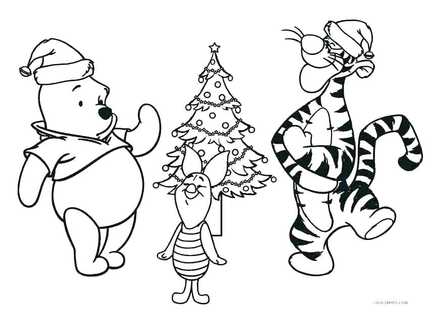 850x617 Winnie Pooh Coloring Pages