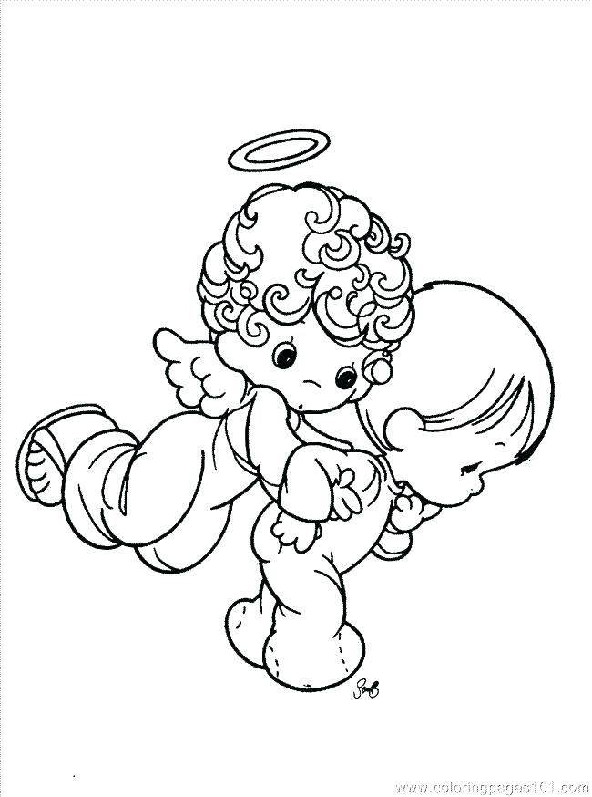 650x874 Precious Moments Angels Coloring Pages Precious Moments Angels
