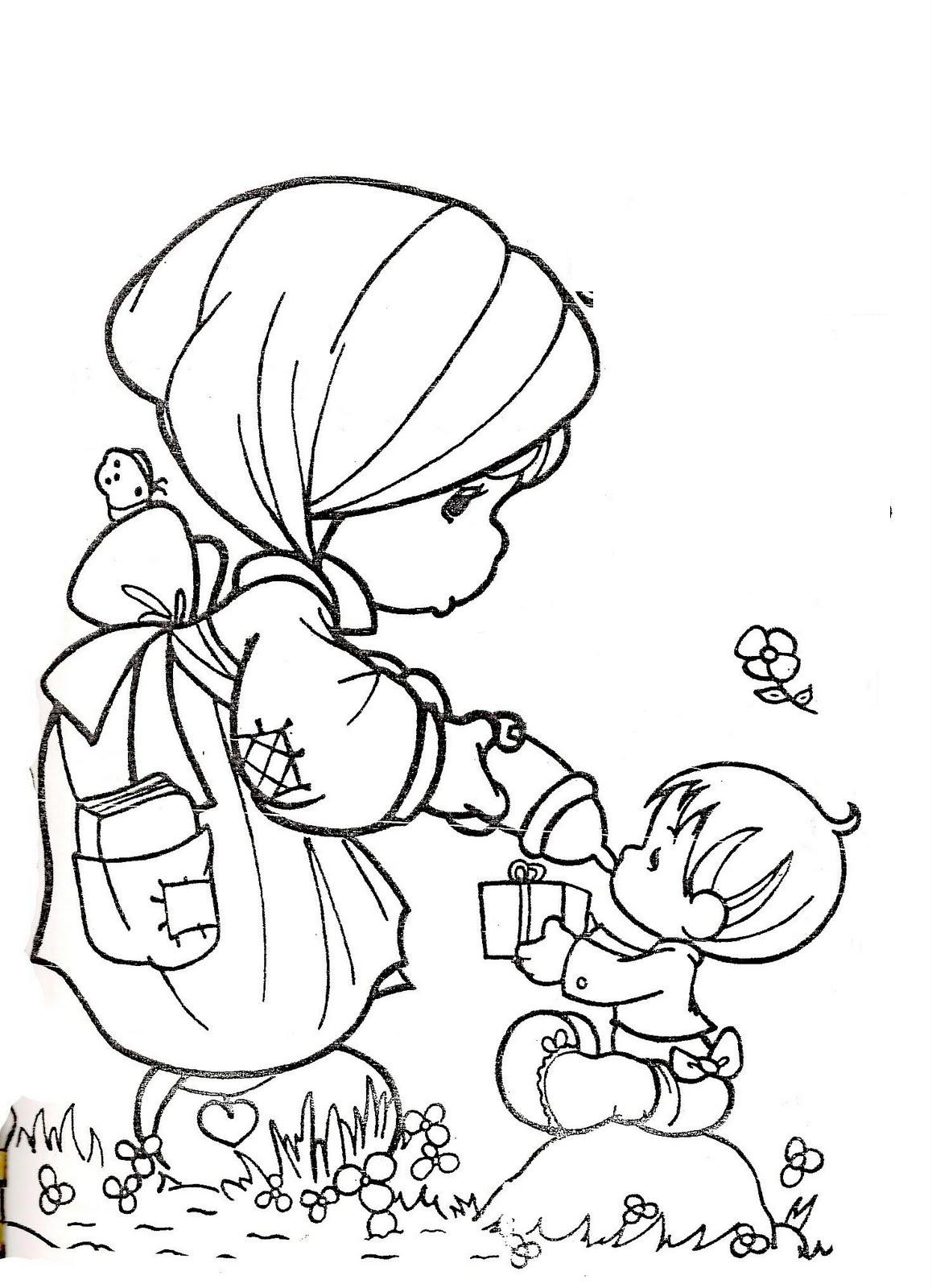 1158x1600 Baby Precious Moments Coloring Pages Free Coloring Pages