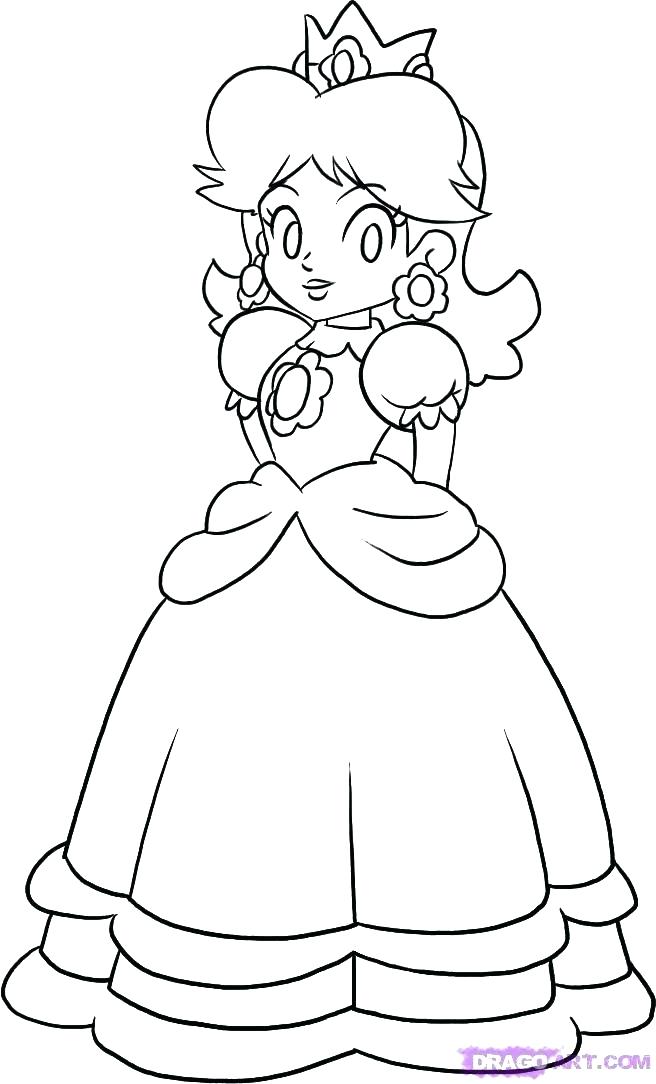 656x1084 Princess Peach Coloring Pages Princess Peach Coloring Pages Baby