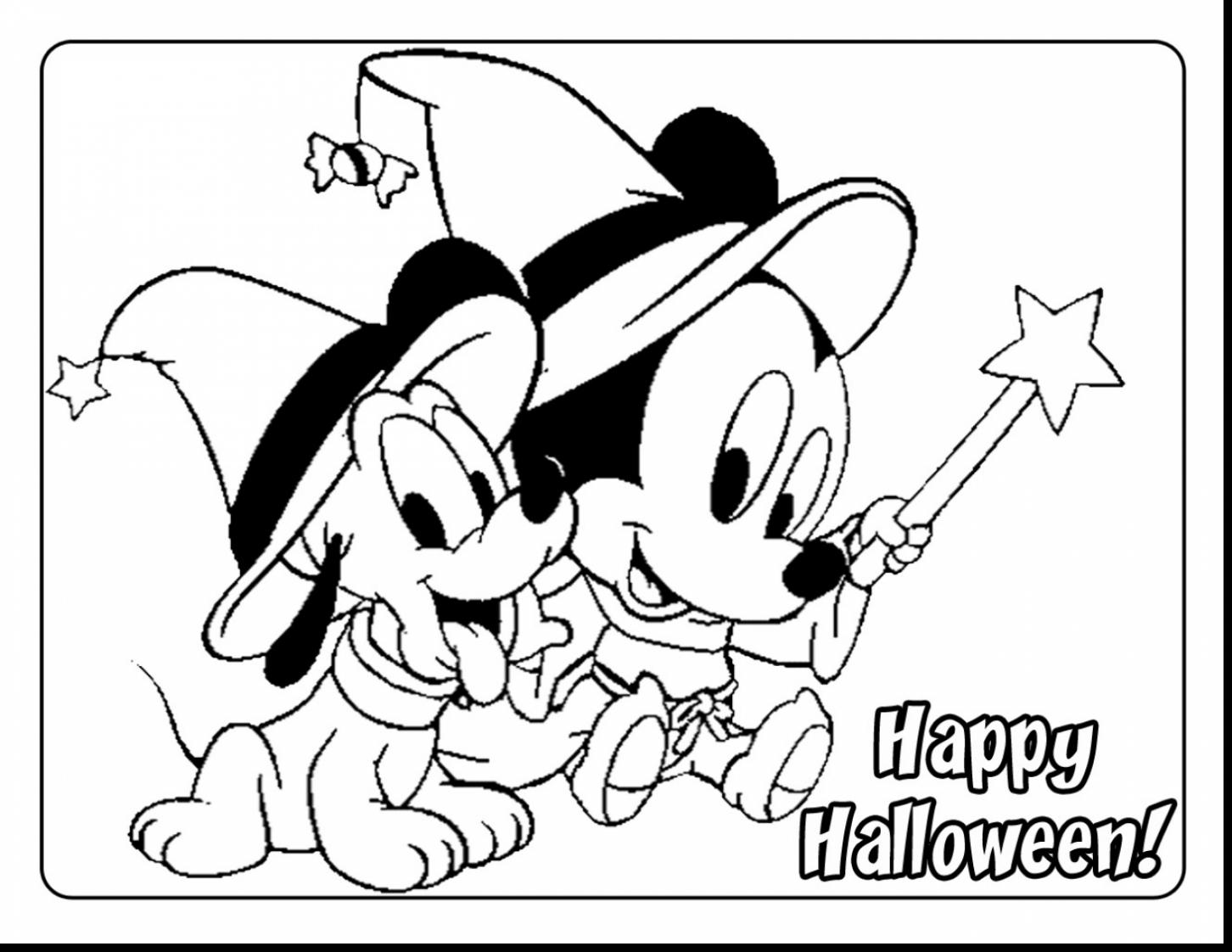 1452x1122 Marvelous Baby Mickey Mouse Halloween Coloring Pages