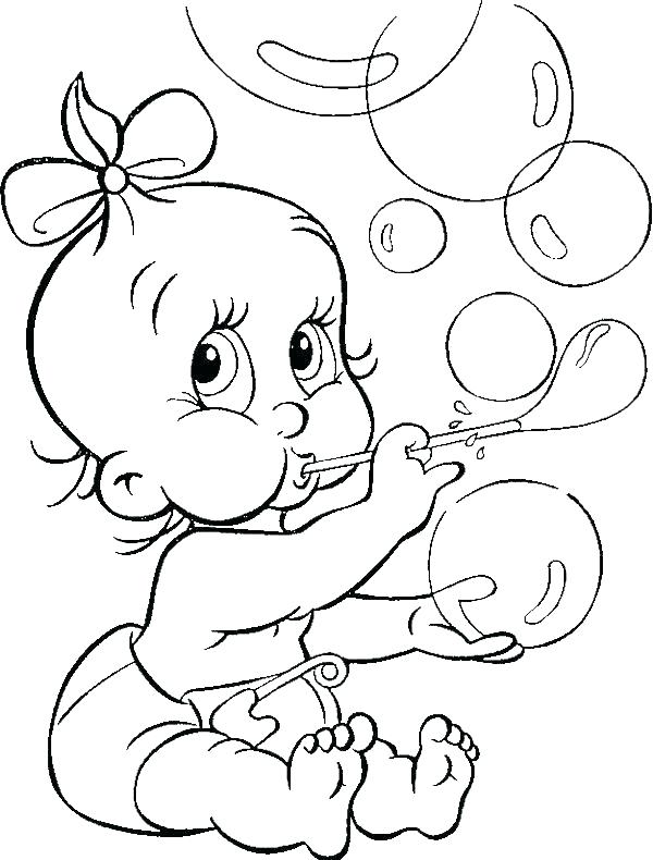 600x790 Colouring Pages Disney Babies Icontent