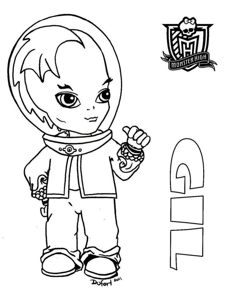 772x1034 Baby Gil Printable Coloring Sheet From Jadedragonne