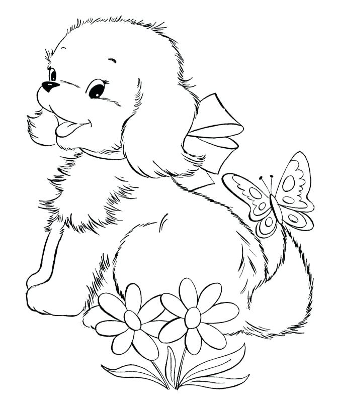 670x820 Baby Puppy Coloring Pages Cute Puppy Coloring Pages Gallery Cute