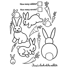 230x230 Top Free Printable Rabbit Coloring Pages Online