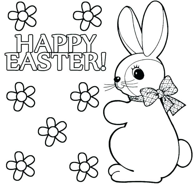 618x591 Cute Bunny Coloring Pages
