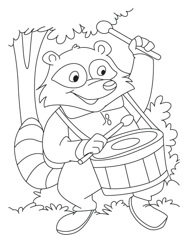 612x792 Raccoon Coloring Pages Beautiful Stock Of Raccoon Coloring Pages