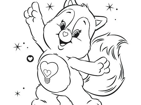 450x336 Cartoon Raccoon Coloring Pages