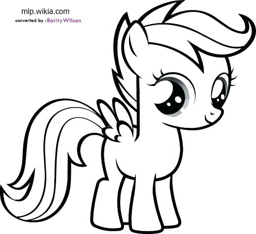 520x476 Rainbow Dash Coloring Page Free Rainbow Coloring Pages Free