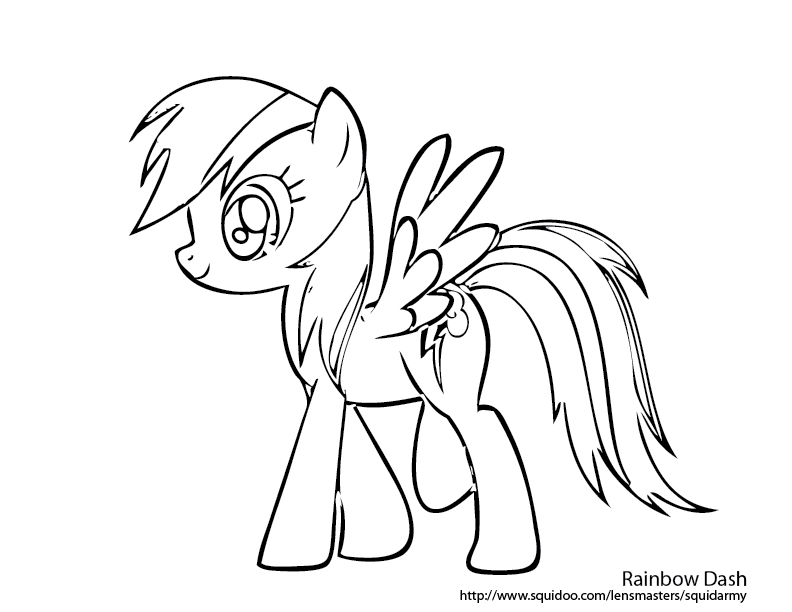 792x612 Rainbow Dash Coloring Pages Download And Print For Free