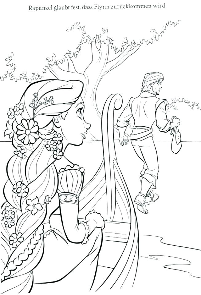 654x960 Disney Rapunzel Coloring Pages Tangled Color Pages Tangled