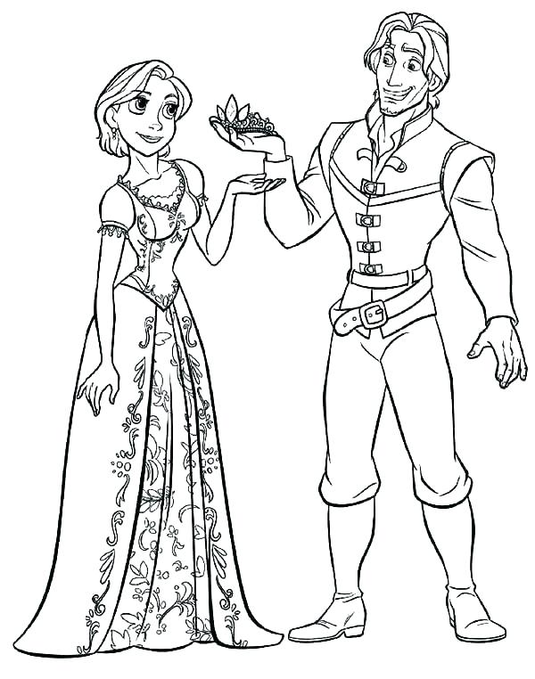 600x762 Disney Tangled Coloring Pages Coloring Pages For Coloring Kids