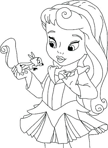 367x500 All Princess Coloring Pages