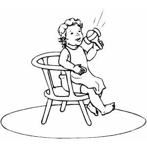 300x300 With Rattle Coloring Page