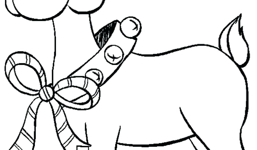 1024x600 Reindeer Coloring Pages