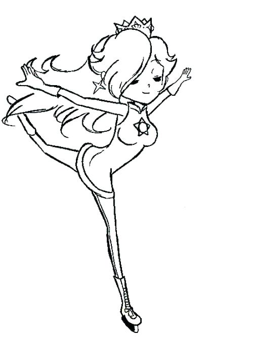500x667 Princess Rosalina Coloring Pages Coloring Pages Baby Peach