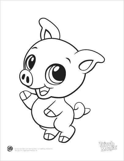405x524 Cute Animal Coloring Pages