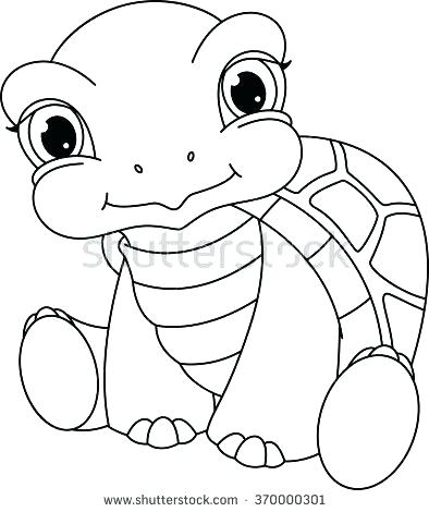 394x470 Sea Turtle Coloring Page Icontent