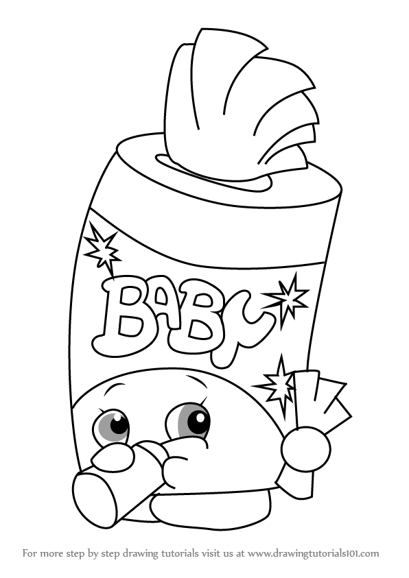 596x843 Draw Shopkins Baby Swipes Bible Shopkins, Babies