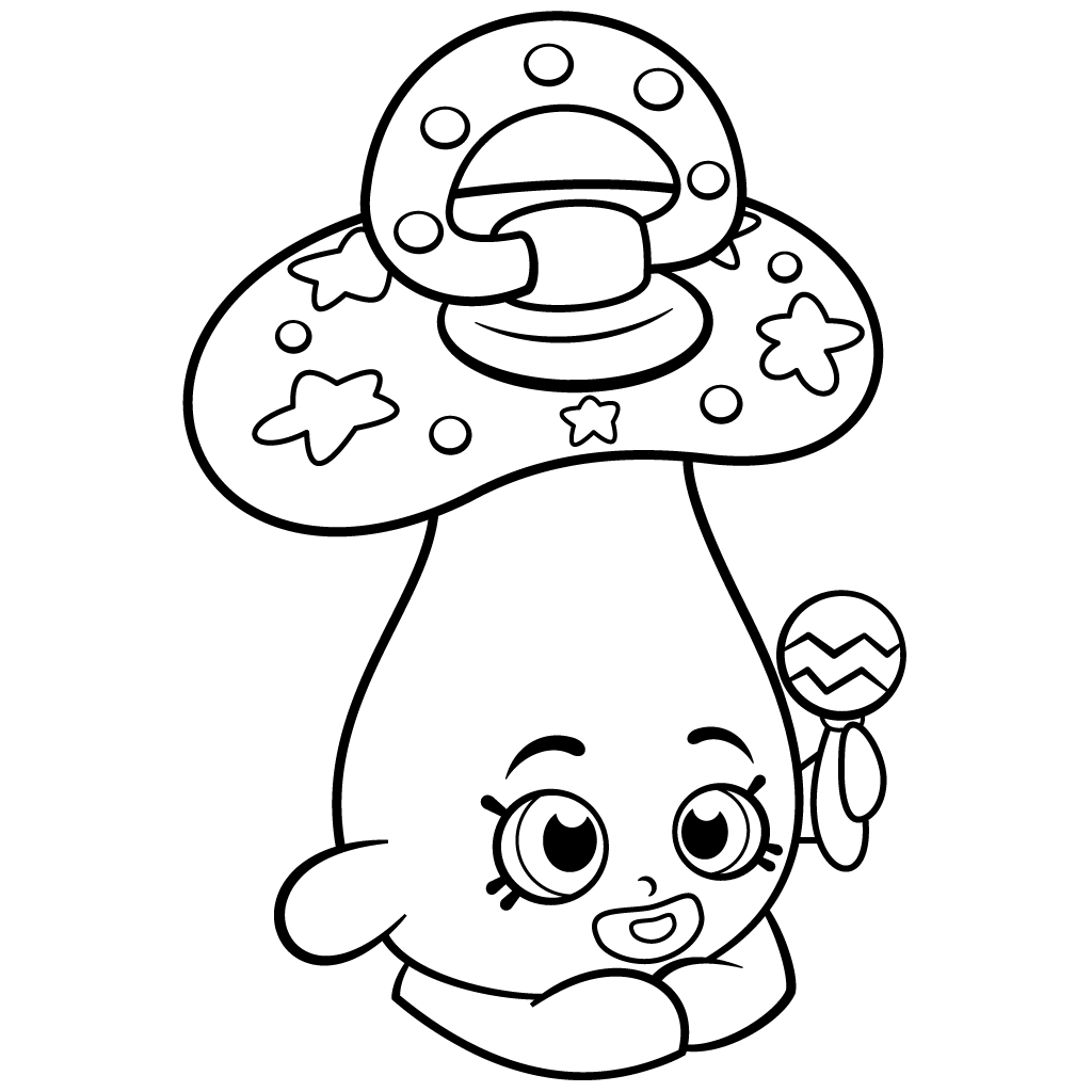 1024x1024 Baby Peacekeeper Free Coloring Page Kids, Shopkins Coloring Pages