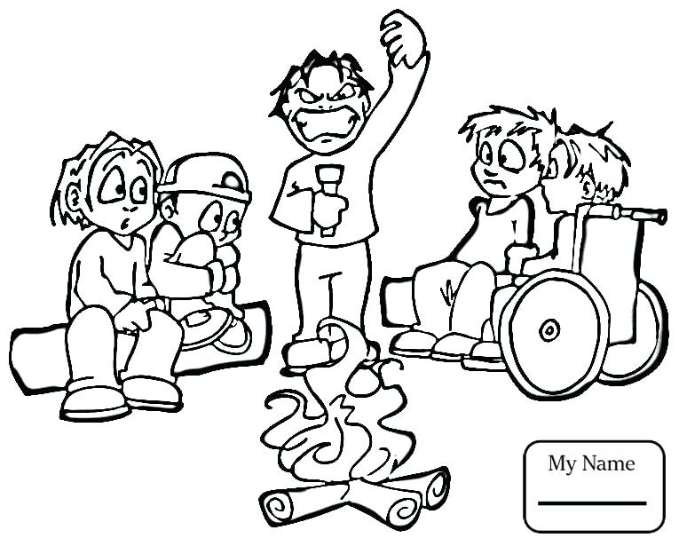 765x615 Family People Baby Shower Celebration Coloring Pages For Kids