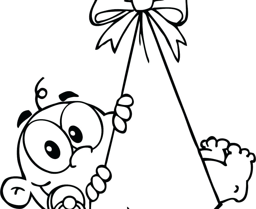 981x800 Free Printable Baby Shower Coloring Pages