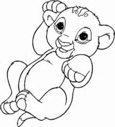 238x262 Free Printable Coloring Page Baby Simba Cartoons The Lion King