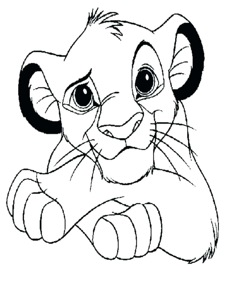 750x1000 King With The Crown Free Coloring Page O Animals Lion King Crown