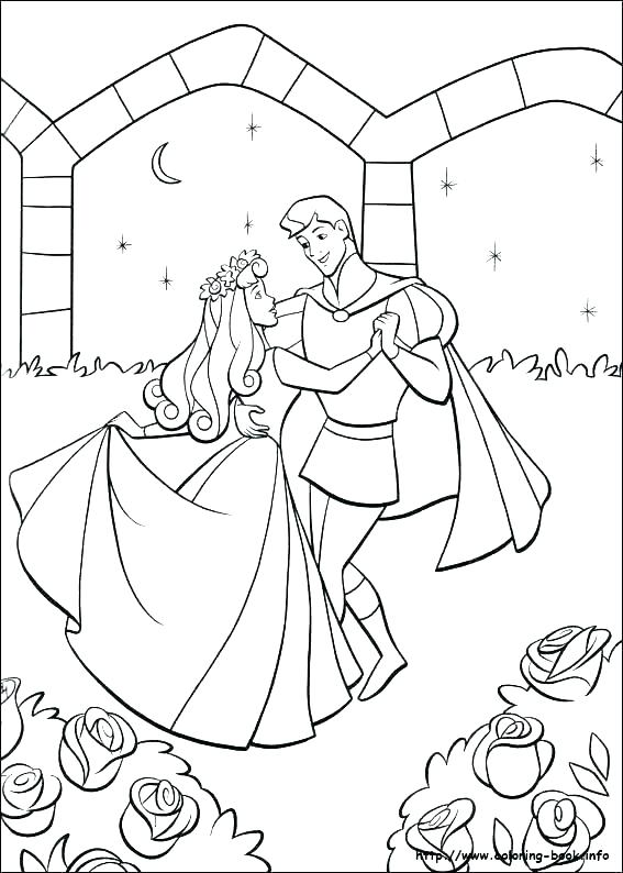 567x794 Sleeping Beauty Coloring Page Aurora Coloring Pages Free Printable
