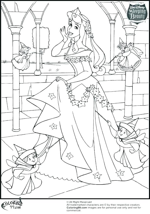 615x879 Sleeping Beauty Coloring Page Baby Sleeping Beauty Coloring Pages
