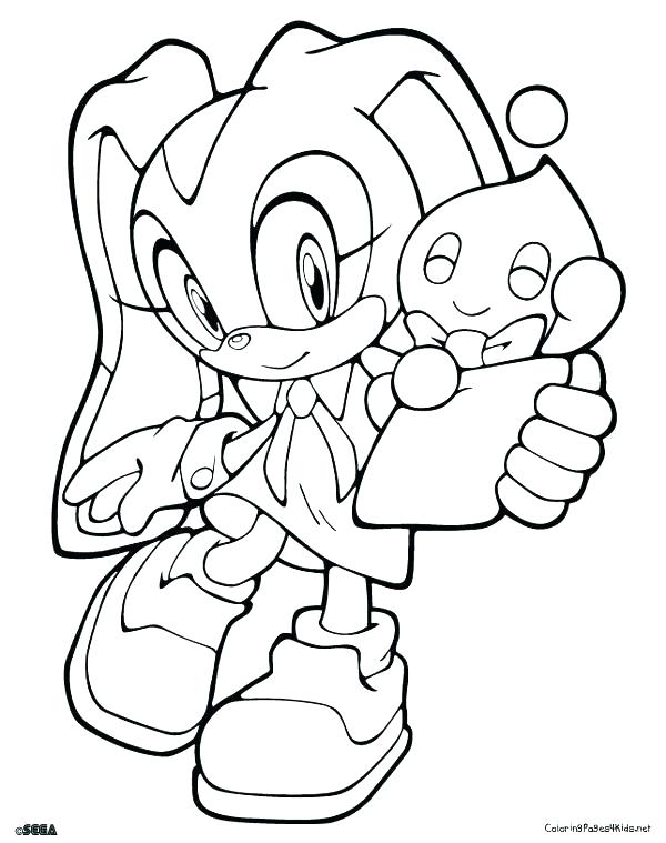 600x759 Sonic Coloring Page Sonic Characters Coloring Pages Coloring Pages