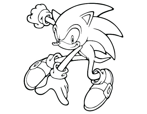 615x476 Sonic Characters Coloring Pages