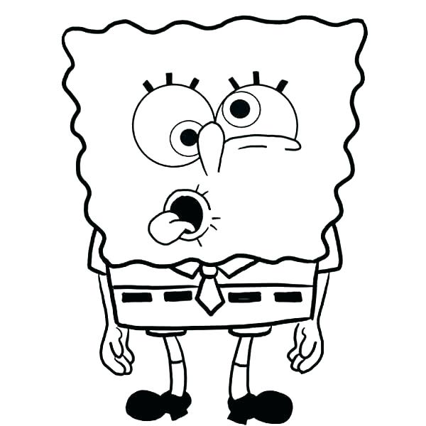 600x600 Baby Spongebob Coloring Pages Baby Coloring Pages Coloring Kids