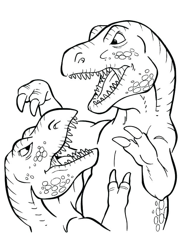 600x785 Tyrannosaurus Rex Coloring Pages Coloring Pages T Coloring Pages