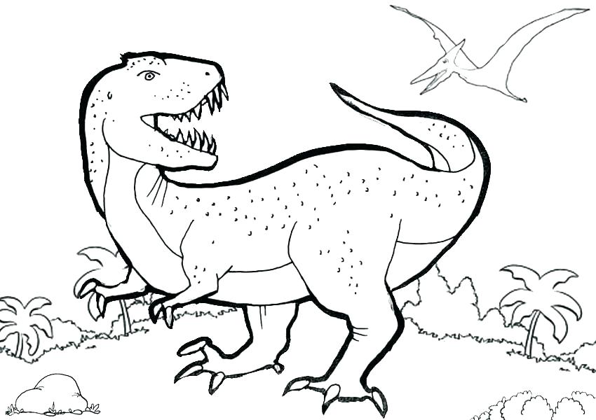 850x600 Baby T Rex Coloring Pages Page World