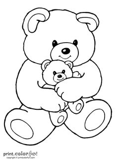 236x324 Cute Baby Bear Coloring Pages Coloring Kids Free Printable